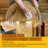 EELHOE Natural Beeswax Furniture Care Polishing Beeswax Waterproof Brightening Wear-resistant Wood Floor Care Beeswax - V.I.P Digital Presence