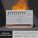 Bluetooth Speaker With 8 Kind Of White Noise Sleep Music 200Ml Aromatherapy Air Humidifier Simulation Flame Night Light - V.I.P Digital Presence