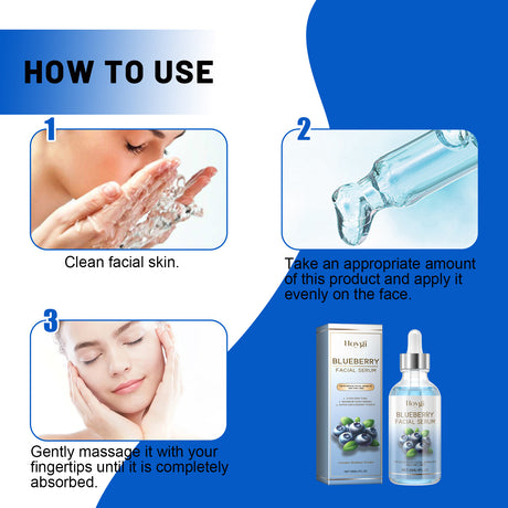 Blueberry Facial, Care Facial Skin Deep Cleansing Anti-Wrinkle Skin Care Essence Beauty Brightening Cream - V.I.P Digital Presence