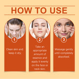 Essence Series, Moisturizing And Brightening Care Facial Skin Hydrating And Moisturizing Skin Firming Care Essence