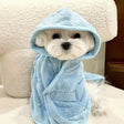 Dogs can wear bathing and drying bathrobes in all seasons bath towels thickened absorbent towels - V.I.P Digital Presence