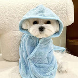 Dogs can wear bathing and drying bathrobes in all seasons bath towels thickened absorbent towels - V.I.P Digital Presence