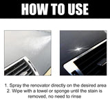 Car Interior Renovation Spray, Seat Interior Instrument Panel Cleaning Decontamination Maintenance Refurbishing Care Agent - V.I.P Digital Presence