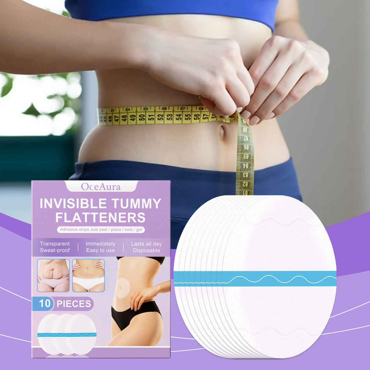 Body Care Patch Lightly Nourishes Skin To Show Natural Line Body Care Patch