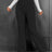 Fashionable and casual solid color micro flared high waisted pants for women - V.I.P Digital Presence