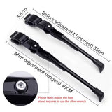 Adjustable bicycle rack, parking rack, side rack for 22, 24, 26 - inch mountain bikes - V.I.P Digital Presence