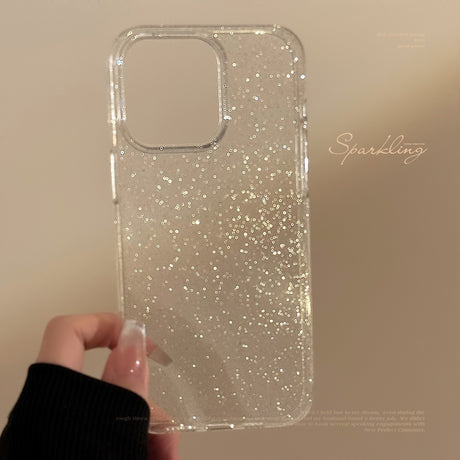 Transparent Glitter Simple Apple 14 Promax Phone Case 13 Suitable for iPhone 15 Soft Case 11 Advanced Luxury 12 - V.I.P Digital Presence