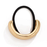 Personalized retro double-layer arc elastic hairpin irregular temperament hair ring - V.I.P Digital Presence