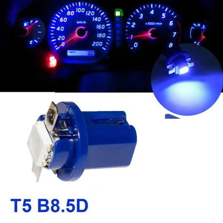 LED car light T5 indicator light B8.5D width indicator light 5050SMD 1 light LED instrument light instrument panel light - V.I.P Digital Presence