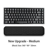 Reposamuñecas ergonómico para teclado y ratón, para oficina, para proteger y relajar la muñeca, con espuma viscoelástica, para ordenador y portátil