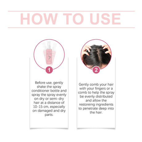 Leave-In Smoothing Repair Spray Leave-In Nourishing Conditioner For Frizzy Smoothing Hair Spray - V.I.P Digital Presence