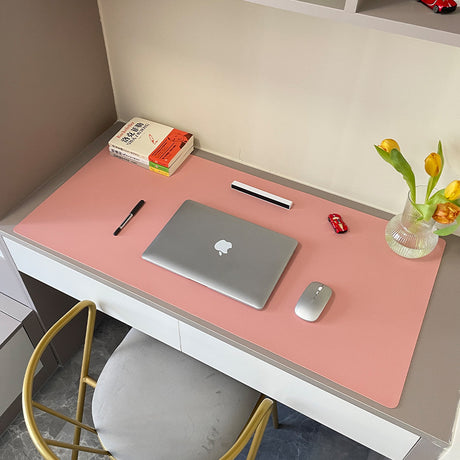 1 Pcs Large Size 60*30mm Office Desk Protector Mat PU Leather Waterproof Mouse Pad Desktop Keyboard Desk Pad Gaming Mousepad - V.I.P Digital Presence
