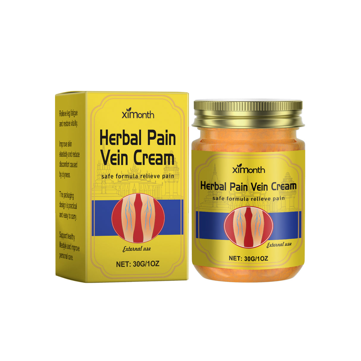 Herbal Leg Care Cream, Pamper, Massage, Repair And Relieve Uncomfortable Legs - V.I.P Digital Presence