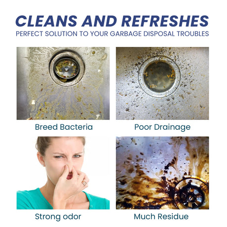 Sink Cleaning Tablets, Kitchen Sink Cleaning Stains And Oil Cleaning Pipes Cleaning Effervescent Tablets - V.I.P Digital Presence