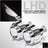 RACBOX 2Pcs 2.5 Inch Universal Bi Xenon HID Projector Lens Silver Black Shroud H1 Xenon LED Bulb H4 H7 Motorcycle Car Headlight - V.I.P Digital Presence