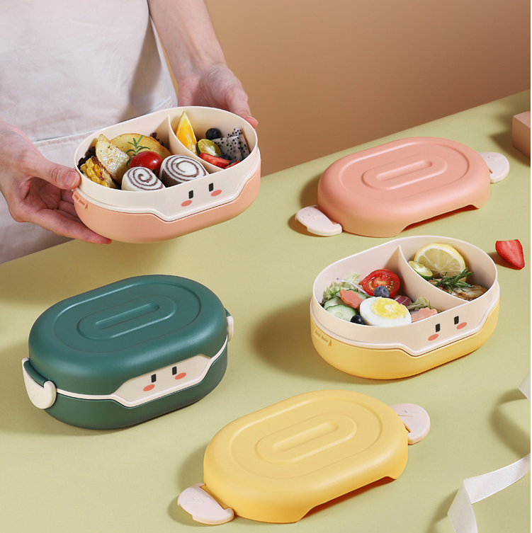 Creative cute fresh portable light food high temperature resistant lunch box lunch box bento box - V.I.P Digital Presence