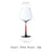 Black and Red Bow Tie Burgundy Wine Glass Pot Belly Home Kitchen Light Luxury Lead-free Crystal Color Glass Wine Original Goblet - V.I.P Digital Presence