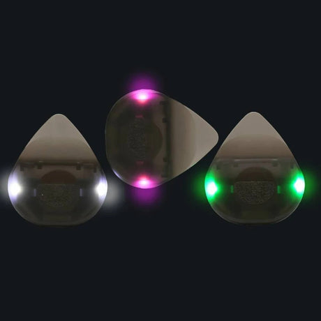 Guitar Touch Luminous Pick with High-Sensitivity LED Light Stringed Instrument Plectrum Non-Slip for Bass Electric Guitarists - V.I.P Digital Presence