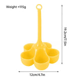 5 - Hole High - Temp Resistant Silicone Egg Cooker, Food - Grade for Making Complementary Food - V.I.P Digital Presence