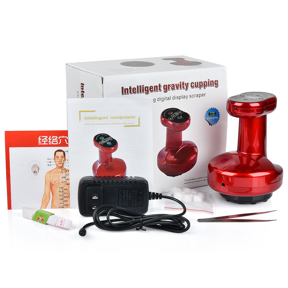 Electric Scraping Instrument Massage Physiotherapy Instrument Sucking Sha Cupping Device Intelligent Trader Meridian Dredging Machine - V.I.P Digital Presence
