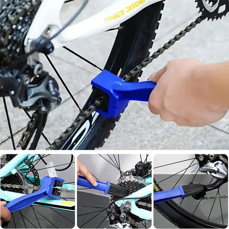 Cleaning Brush, Ideal for motorcycle & bicycle chain and electric car flywheel maintenance, a practical bike accessory. - V.I.P Digital Presence