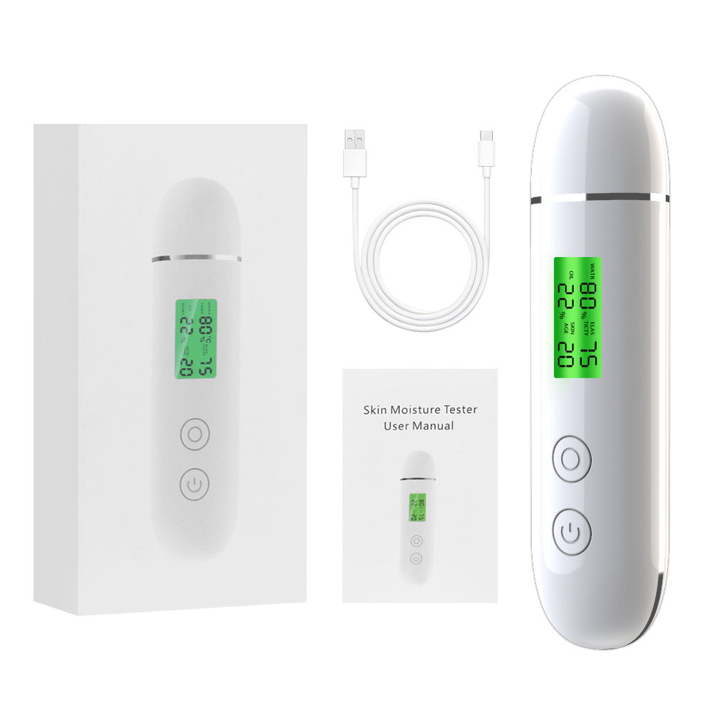 USB skin moisture tester, skin oil digital detection analyzer, including mask fluorescent detection pen - V.I.P Digital Presence