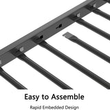 Adam Twin over Twin Metal Bunk, Black - V.I.P Digital Presence