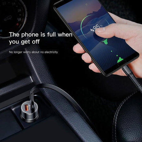 Baseus Dual USB  Charge QC 3.0 Car Charger  Fast Charging Universal 36W Car USB Charger - V.I.P Digital Presence