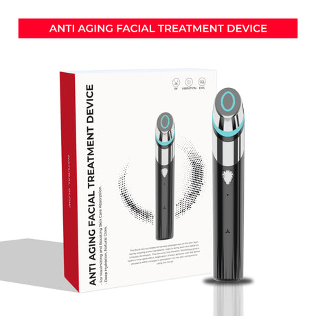 Beauty device EMS micro current 5-speed facial massage device Pore convergence beauty device - V.I.P Digital Presence