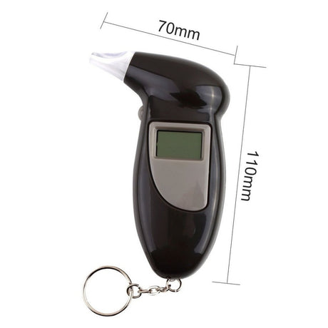 Alcohol Breath Tester Breathalyzer Analyzer Detector Test Keychain Breathalizer Breathalyser DeviceLCD - V.I.P Digital Presence