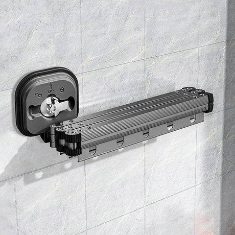 Multifunctional Retractable Fold Away Clothes Drying Hanger Space-Saving Bathrooms Usage - V.I.P Digital Presence