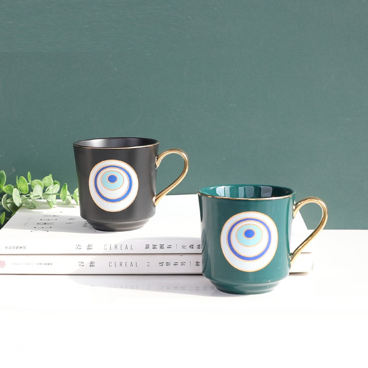 Big eyes mug ceramic water cup ins simple cup - V.I.P Digital Presence