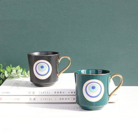 Big eyes mug ceramic water cup ins simple cup - V.I.P Digital Presence
