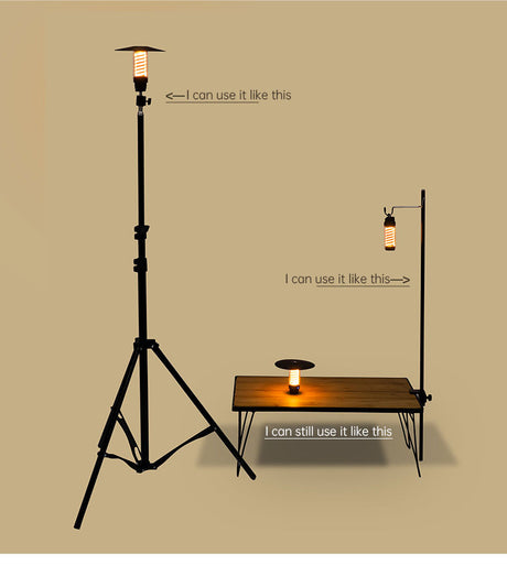 Outdoor Camping Light Portable Night Light Portable Flashlight Tripod Stand Lighting Lighthouse Marquee Tent Atmosphere Light - V.I.P Digital Presence