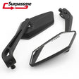 Universial 8mm 10mm Motorcycle Mirrors Motorbike Rearview Black Side Mirrors for Honda Suzuki Yamaha Kawasaki Scooter KTM Ducati - V.I.P Digital Presence