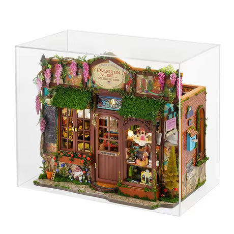 DIY wooden fairy-tale Wonderhous: mini bookends, assembleable houses, gifts, home decor - V.I.P Digital Presence