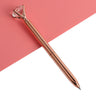 21Color Kawaii Ballpoint Pen Big Gem Metal Ball Pen With Large Diamond Blue And Black Magical Pen Fashion School Office Supplies - V.I.P Digital Presence