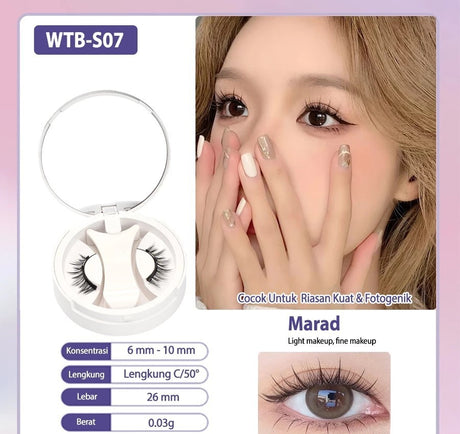 Natural Thick Portable Adhesive Free Eyelash Magnetic Suction Eyelash Style - V.I.P Digital Presence