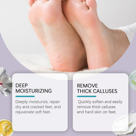 Foot Callous Removal Repair Cream Gently Softers Exfoliation Soothing Dry Moisturizing Hydrating Repair Cream - V.I.P Digital Presence