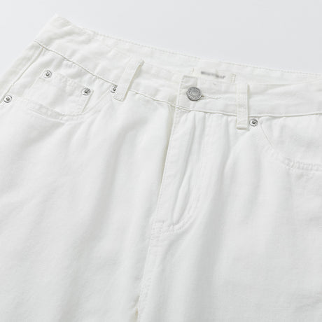 Loose Denim Pants Men's Street Trend Loose Straight Leg Trousers Pure Color Floor-Length Wide-Leg Long Pants - V.I.P Digital Presence