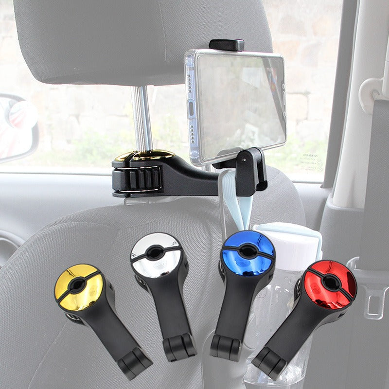 Car Flash G02 Bracket Mobile Phone Rack Locking Hook Personalized Car Creative Car Interior Car Supplies - V.I.P Digital Presence
