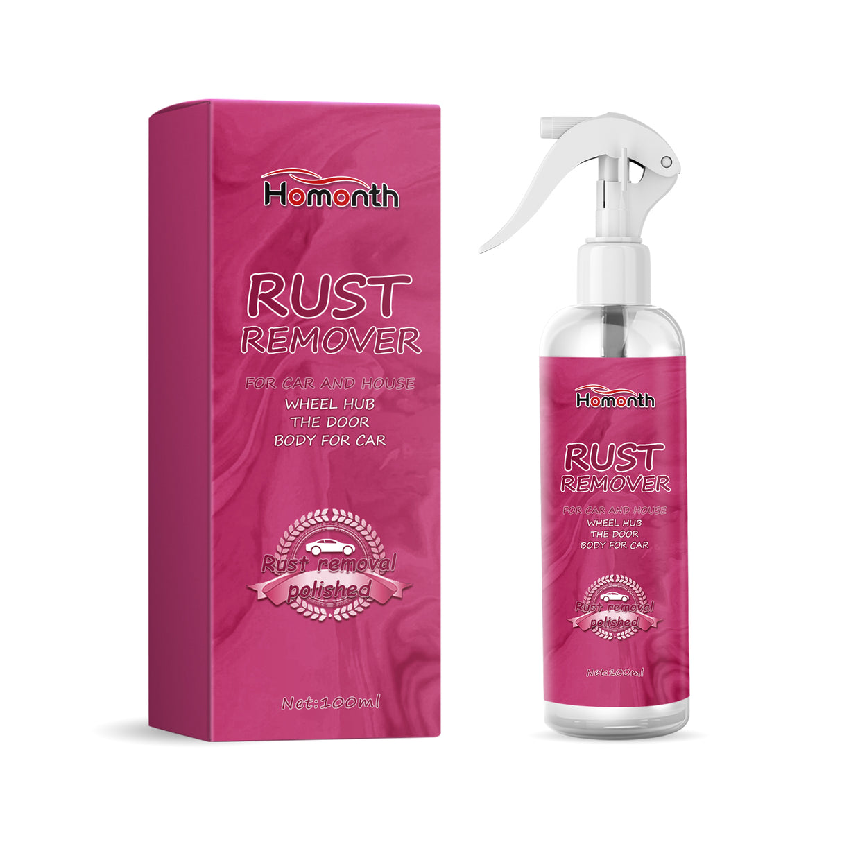 Auto Rust Remover Auto Wheel Hub Handlebar Parts Rust Cleaning And Decontamination Multi-Function Rust Remover - V.I.P Digital Presence
