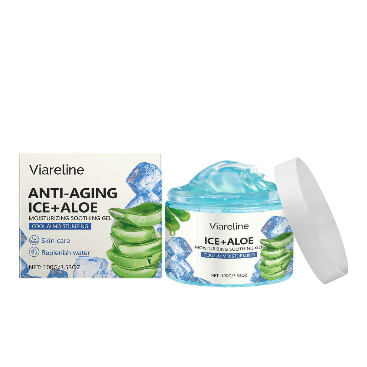 Aloe Vera Moisturizing Gel Moisturizing Face Essence Repair After Sun Facial Care
