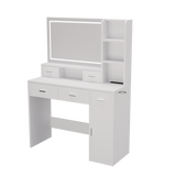 Smart mirror dressing table with drawers and storage cabinets, dressing table with bedroom dressing table, changing room