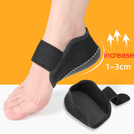 Height increasing heel cover, heel protection cover, shock-absorbing and pressure relieving Velcro heel - V.I.P Digital Presence