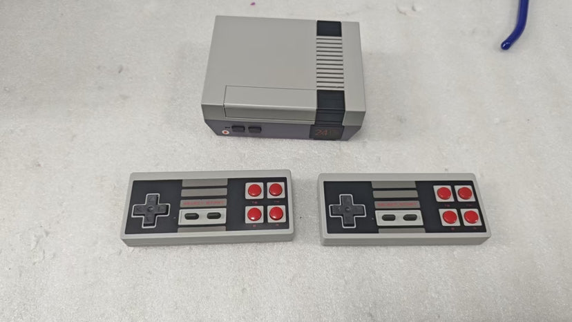 Consola de juegos para TV todo en uno NES620 para dos jugadores, color rojo y blanco, 8 bits, NES620 para uso doméstico