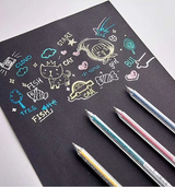 Drawing Doodling Scrapbook Journaling fluorescent Sparkle Gel Pen Neon Glitter Pens Fine Tip Art Markers Glittering Pen Set - V.I.P Digital Presence