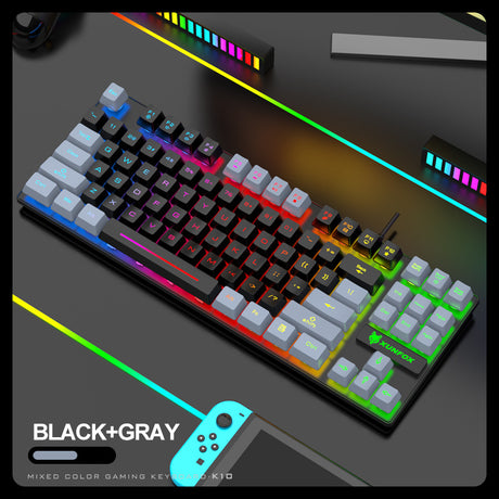 Gaming Keyboard Colorful LED Backlight Office Keyboard for Desktop Typing PC - V.I.P Digital Presence
