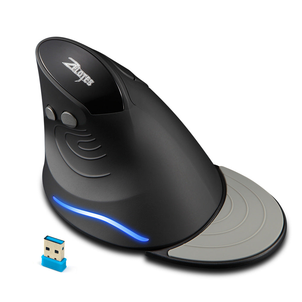 Master F17 Vertical Mouse Ergonomic Worm Anti Mouse Hand Laptop Desktop Wireless Mouse - V.I.P Digital Presence