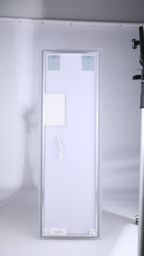 Full Length Mirror Lighted Vanity Body Mirror LED Mirror Wall-Mounted Mirror Big Size Rounded Corners, Bedroom,Living Room - V.I.P Digital Presence